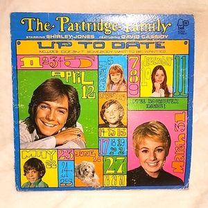 Vintage The Partridge Family Up To Date Vinyl LP Record
